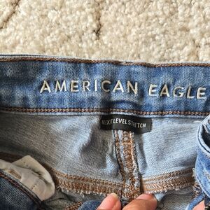 American Eagle Outfitters Light Blue Stretch Jeans